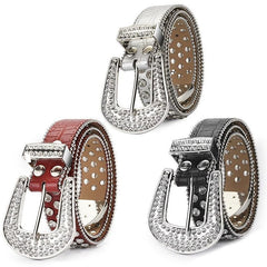 Bling Sparkly Western Cowboy Cowgirl Belt