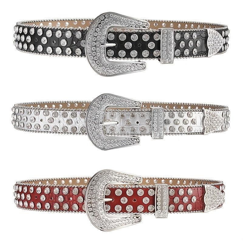 Bling Sparkly Western Cowboy Cowgirl Belt
