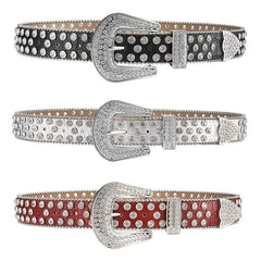 Bling Sparkly Western Cowboy Cowgirl Belt