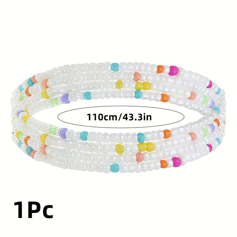 Colorful Boho Waist Beads Plus Size Belly Chains