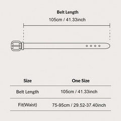 Glitter Thin Belt With Metal Buckle For Women