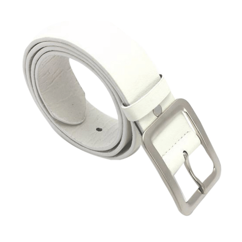 Men's Square Buckle Casual Belt for Pants Jeans
