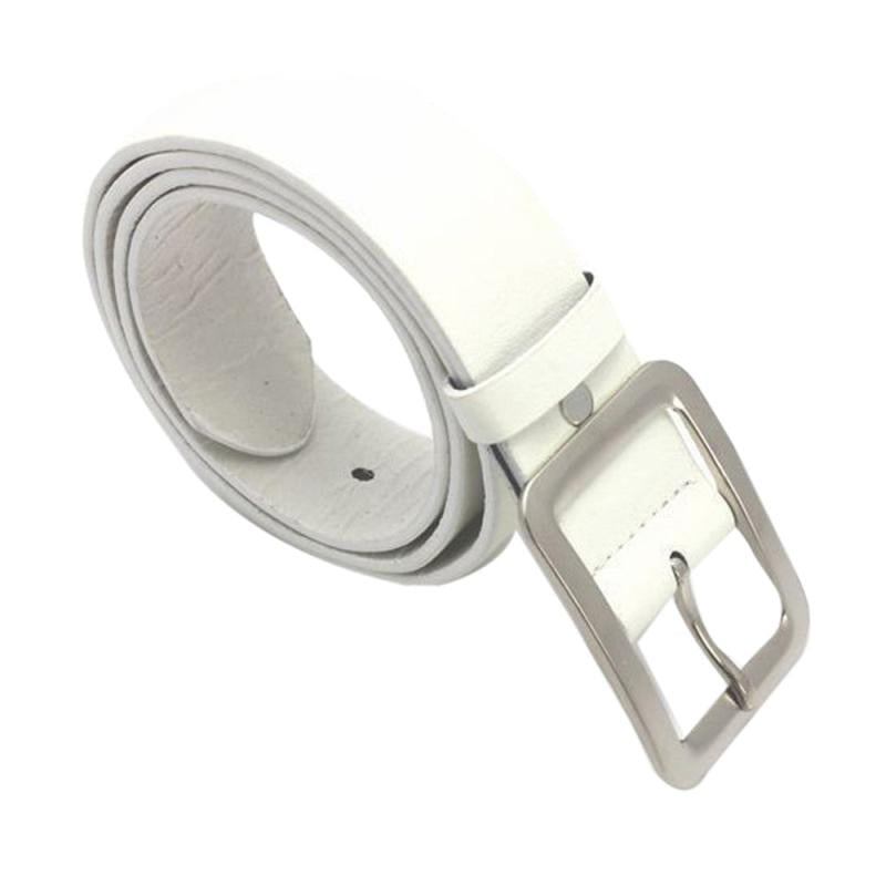 Men's Square Buckle Casual Belt for Pants Jeans