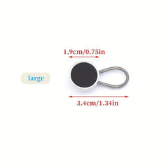 3pcs Jeans Buckle Elastic Waist Extension Adjustable Button