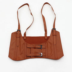 Wide Belt Vest Elastic Strap Girdle Outer Camisole Elastic Girdle