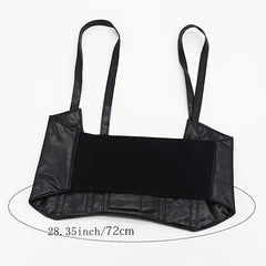 Wide Belt Vest Elastic Strap Girdle Outer Camisole Elastic Girdle