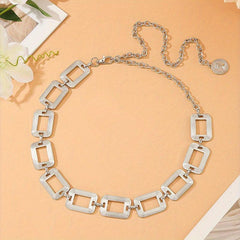 Vintage Metal Waistband Chain Belt for Women