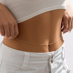 Boho Metal Belly Beach Chain Classic Decorative Body Chain Girdle For Women