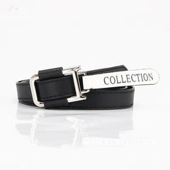 Alloy Buckle PU Belt for Women Girls
