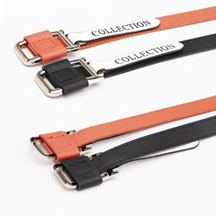 Alloy Buckle PU Belt for Women Girls