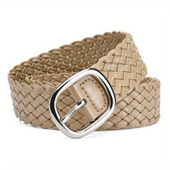 Y2K Candy Braid Belt PU Waist Belt for Women