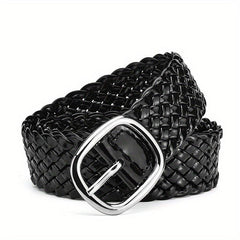 Y2K Candy Braid Belt PU Waist Belt for Women