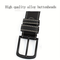 Men's Retro Buckle Belt Casual Jeans Pants Belt