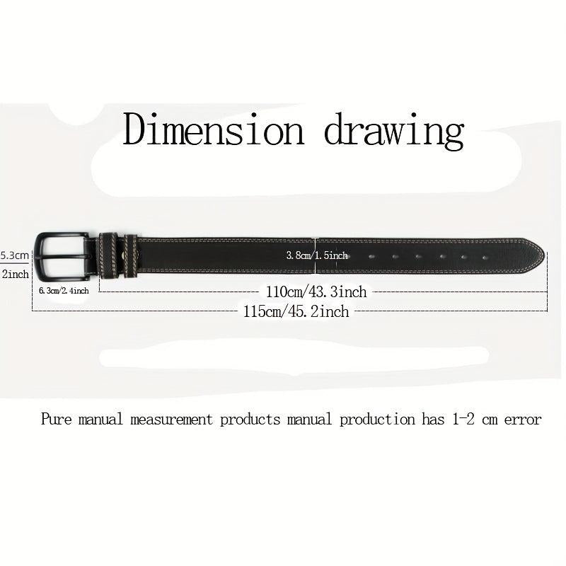 Men's Retro Buckle Belt Casual Jeans Pants Belt