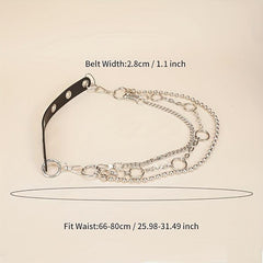 Women's Decorative Dress Waist Chain Jean Pants Belt Chains