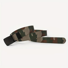Breathable Nylon Military Tactical Belt No Metal Buckle