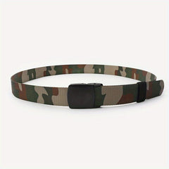 Breathable Nylon Military Tactical Belt No Metal Buckle