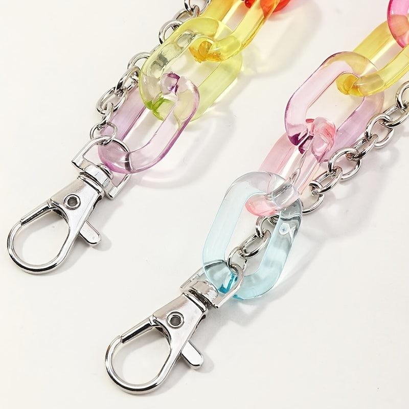 Colorful Bear Decor Pant Chain Jean Chains Layered Bear