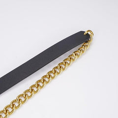 Metal Waist Chain Accessories Thin Belt Women's Decorative Suit Skirt