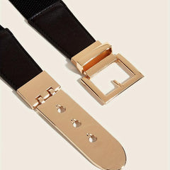 Punk Elastic PU Waistband Girdle Belt For Women