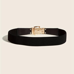 Punk Elastic PU Waistband Girdle Belt For Women