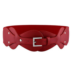 Women Vintage Waist Belt Elastic Stretch Cinch Waistband Dress Belt