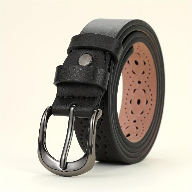 Vintage Hollow Out PU Belt for Women