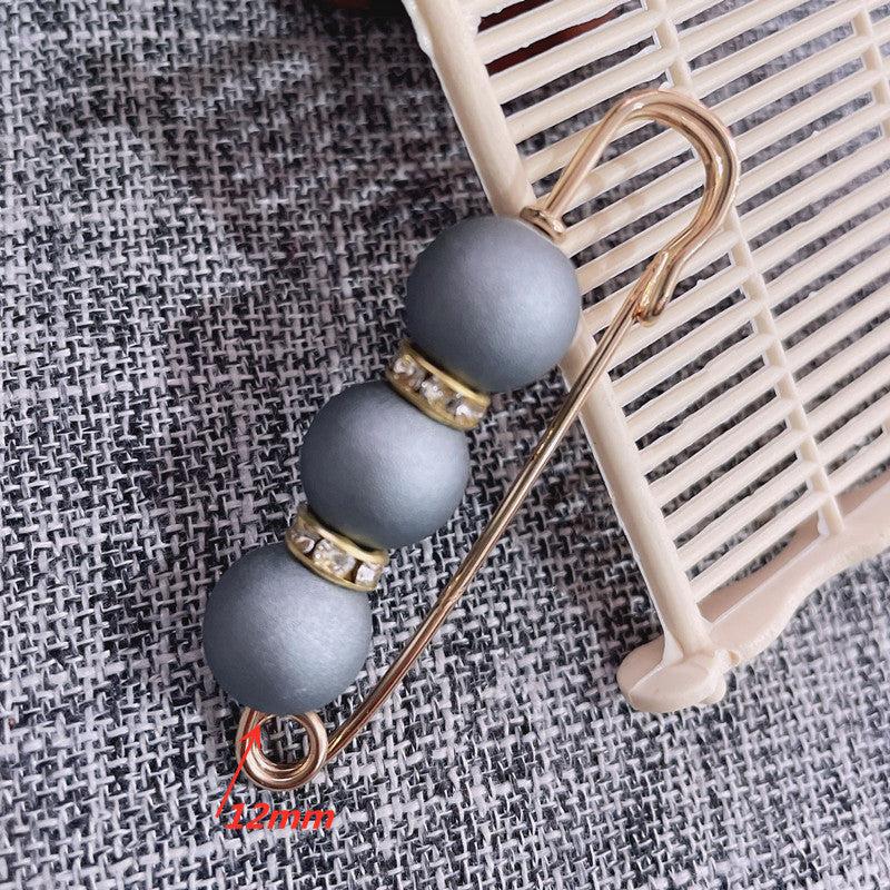 Solid Waist Brooch Pin for Women