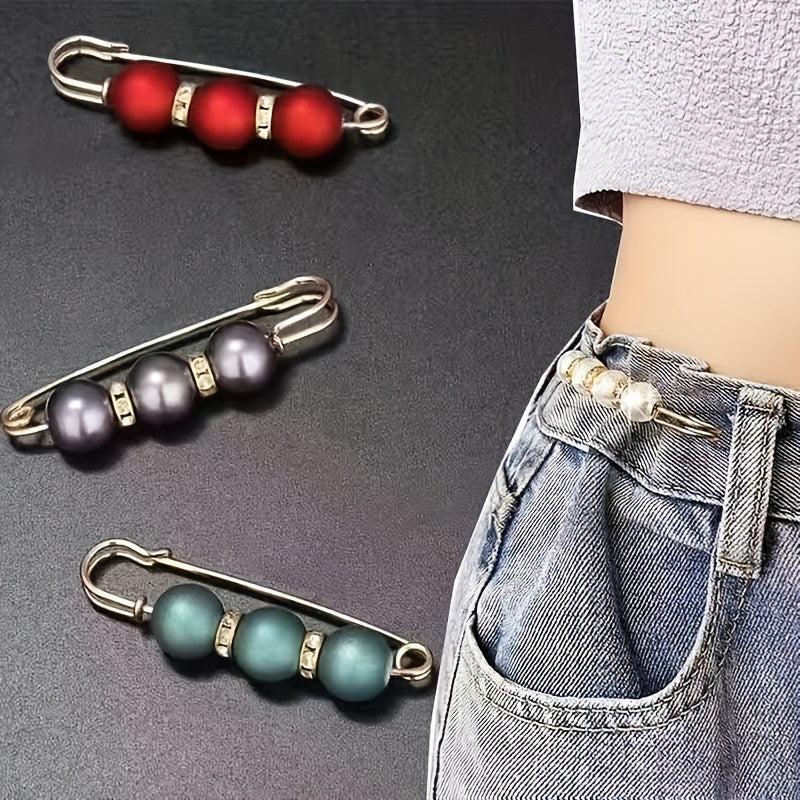 Solid Waist Brooch Pin for Women
