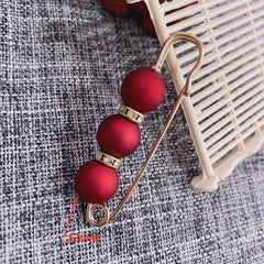 Solid Waist Brooch Pin for Women