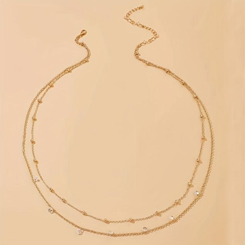 Bohemia Double Layer Beads Waist Chain for Women