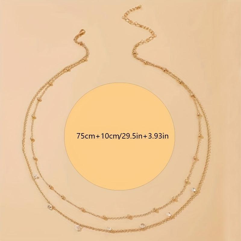 Bohemia Double Layer Beads Waist Chain for Women