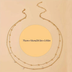 Bohemia Double Layer Beads Waist Chain for Women