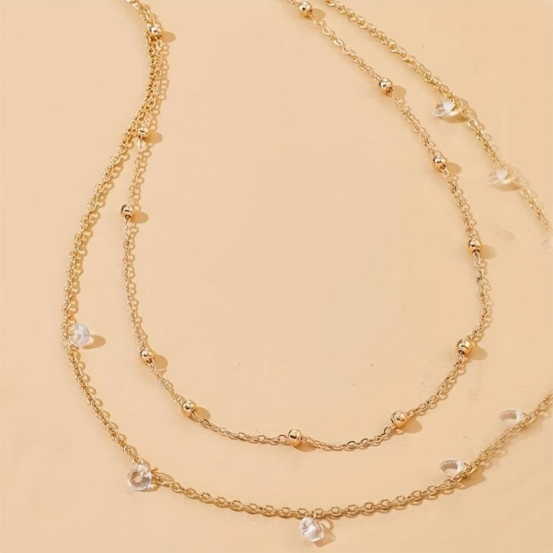 Bohemia Double Layer Beads Waist Chain for Women