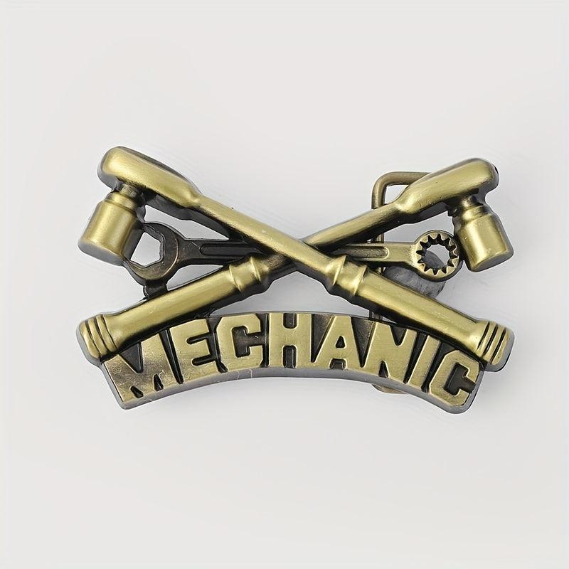 Vintage Tool Wrench Belt Buckle For Women & Men