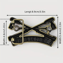 Vintage Tool Wrench Belt Buckle For Women & Men