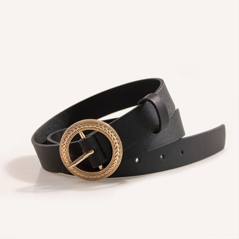 Loop Women Jeans Belt PU Leather Ladies Belt For Jeans Pants Dress Waist Belt