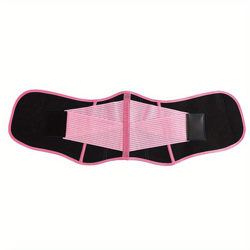 Pink Sweat Belt Fitness Sports Waist Protector Women's Abdominal Body Sculpting