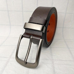 Men's Pin Buckle Casual PU Leather Belt