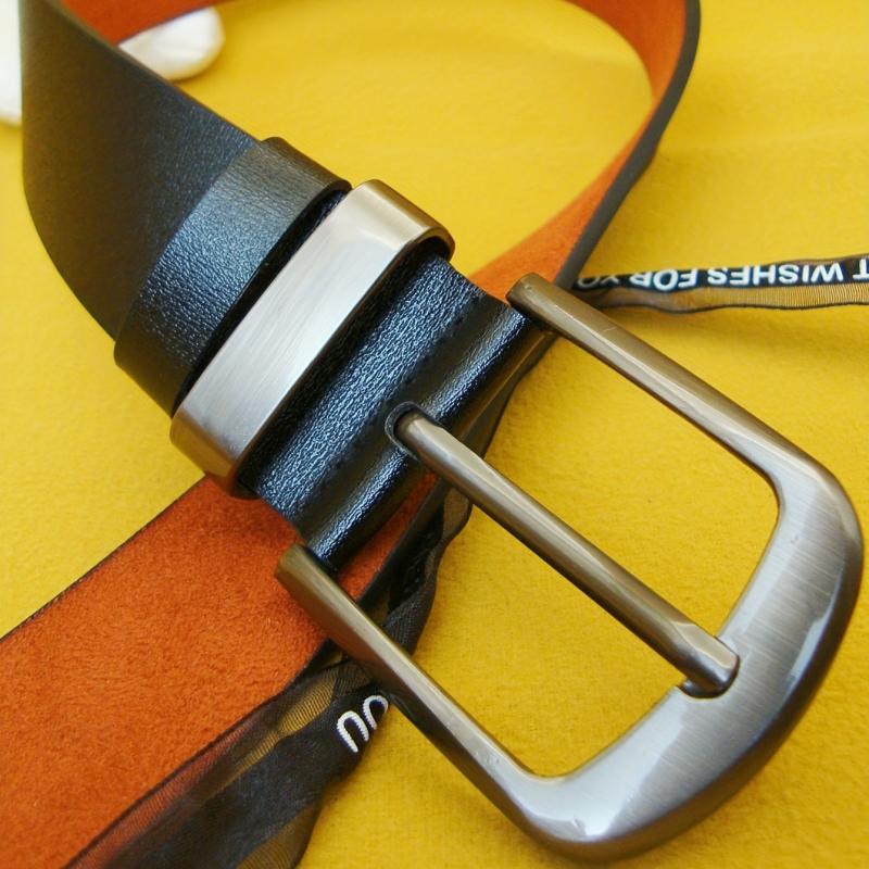 Men's Pin Buckle Casual PU Leather Belt