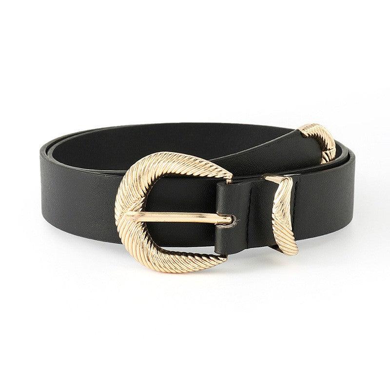 Women Punk Belt Heavy Metal Vintage Belt For Jeans Dress