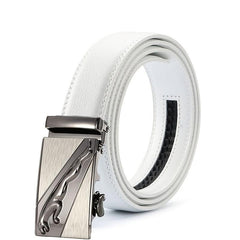 Men's Casual Alloy PU Leather Belt