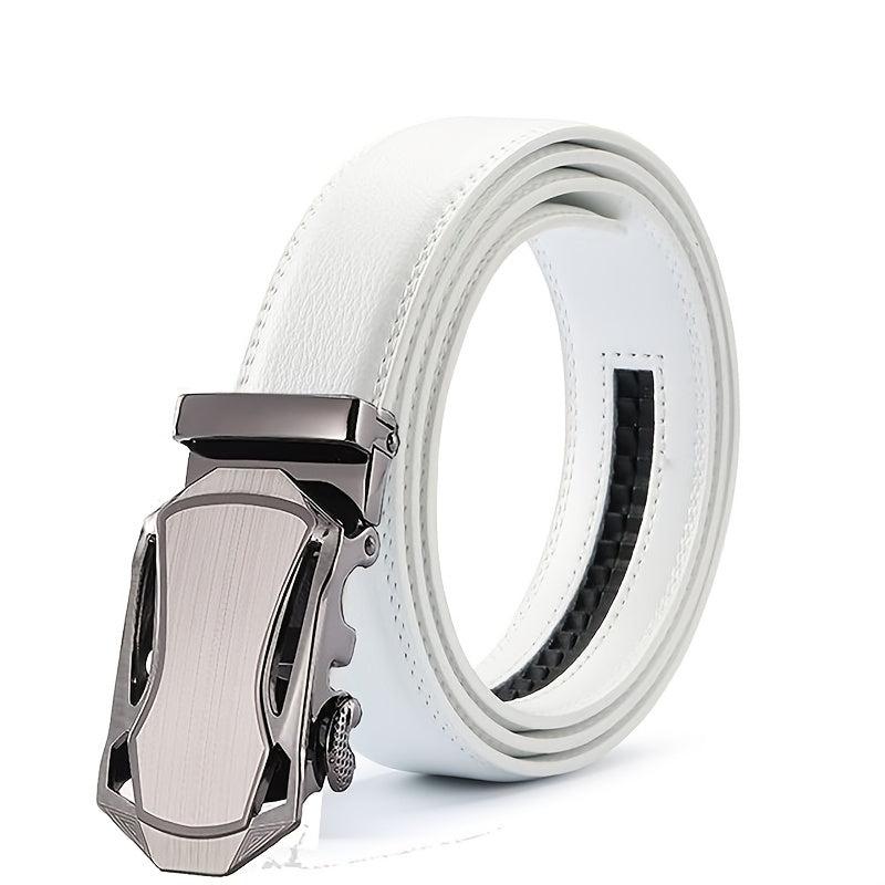 Men's Casual Alloy PU Leather Belt