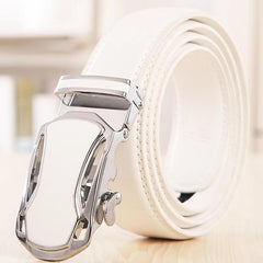Men's Casual Alloy PU Leather Belt