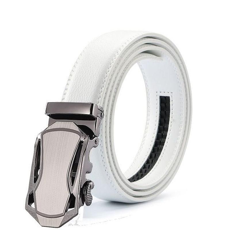 Men's Casual Alloy PU Leather Belt