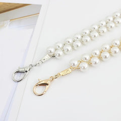 Faux Pearl Waist Chain Dress Pendant Adjustable Belt