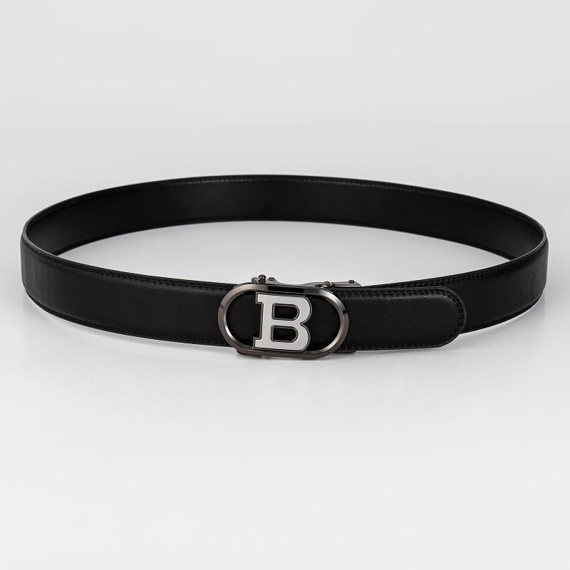 Letter Automatic Buckle Men's Belt