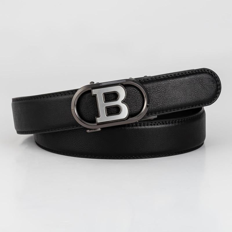 Letter Automatic Buckle Men's Belt