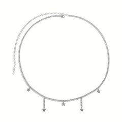 Bohemia Star Tassel Waist Chain Beach Belly Chain Lucky Stars Bikini Waist Chain