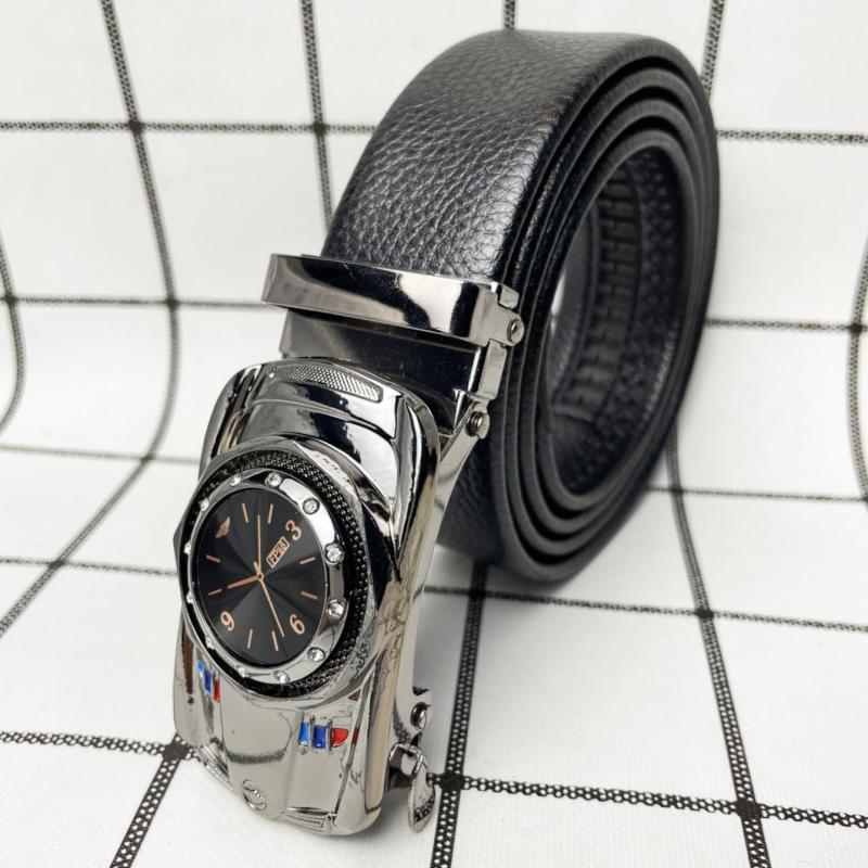 Men's Casual PU Leather Belt